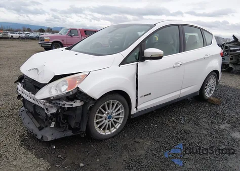 2013 Ford C-Max Hybrid Sel z USA, uszkodzony, nr VIN 1FADP5BU2DL505798